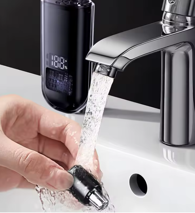 Mashine Ndogo ya Kukatia Nywele za Pua na Masikio - Rechargeable Nose Trimmer