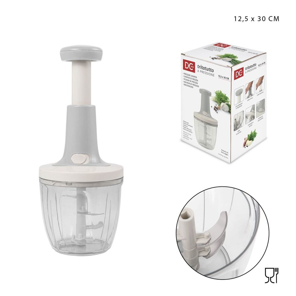 Mashine ya Mkono ya Kusagia Kitunguu Saumu na Mboga (Manual Press Garlic & Vegetable Chopper)